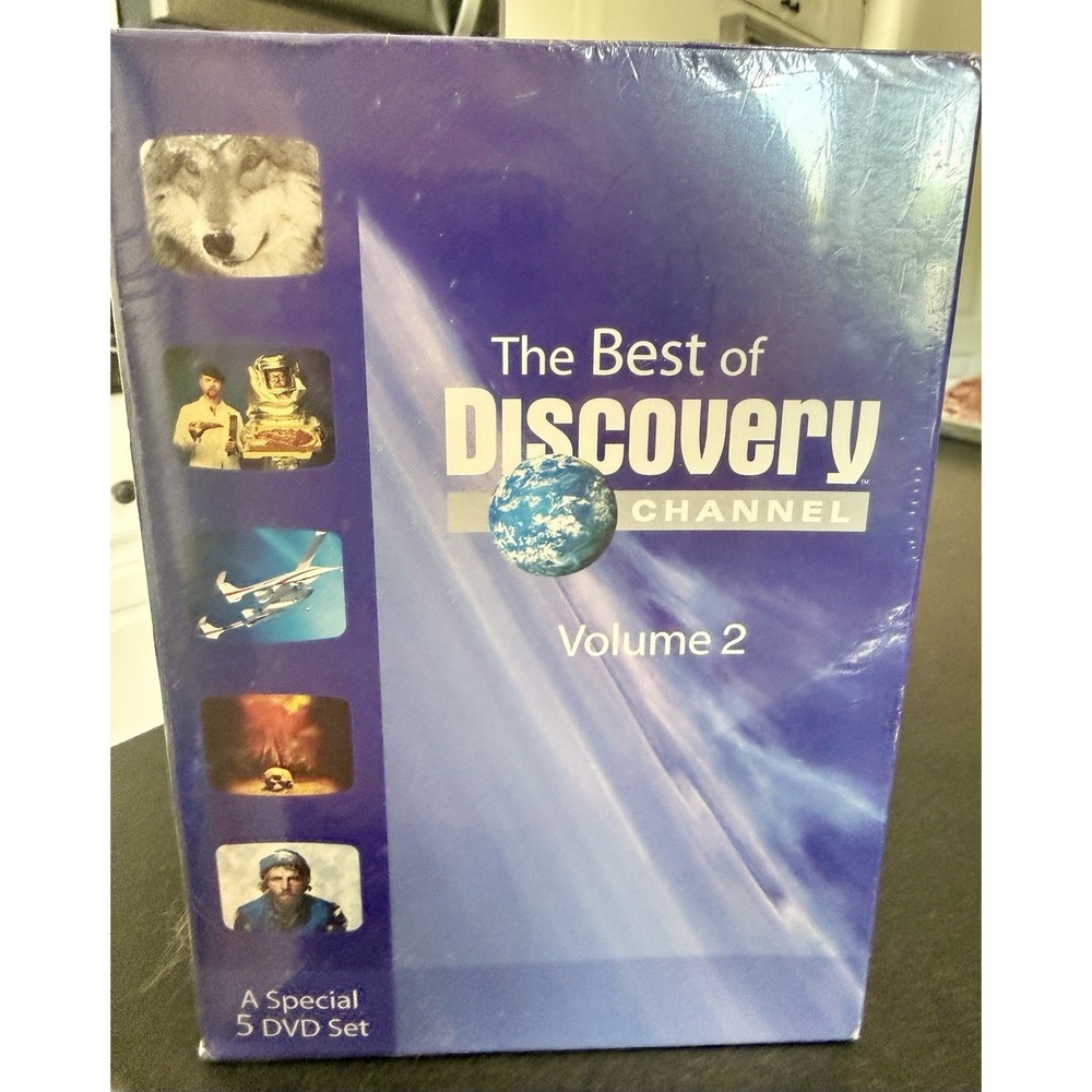 The Best of Discovery Channel Vol. 2 - 5 DVD Set - Deadliest Catch Black Sky NEW
